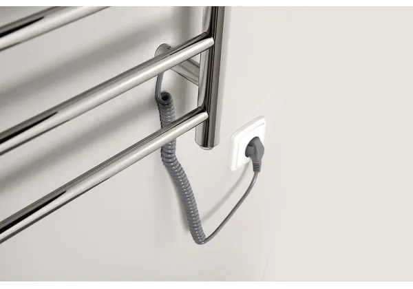 Sapho - Elektromos törölközőszárító REDONDO 130W/230V 63x116 cm fényes króm