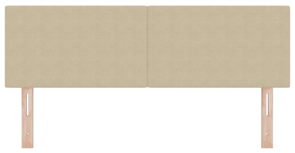 LED Fejtámla Egyszerű Design Világos Zöld Szürke 72 cm Bordás Szövet