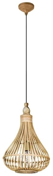 Eglo 49772 - Mennyezeti függesztékes lámpa AMSFIELD 1xE27/60W