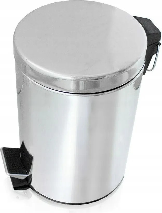 Szemeteskosár 3L Konyhai Fürdőszobai Kicsi, Acél