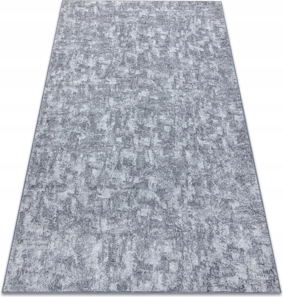 Szőnyeg Nappali Hálószoba Dörzsölt Beton Szürke 150x350 cm