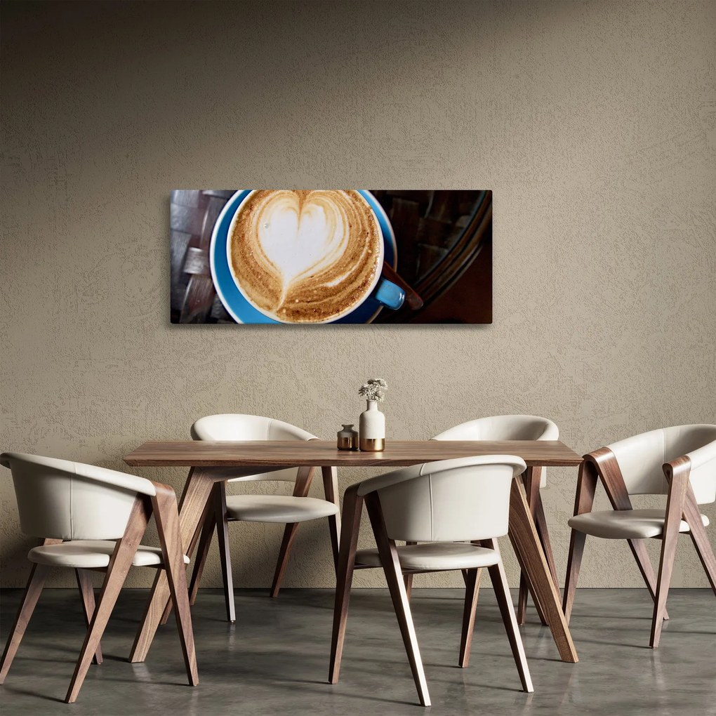 Kép - Latte Art (120x50 cm)