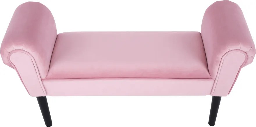 Lóca, Velvet szövet, vén rózsaszín/fekete, BURDA