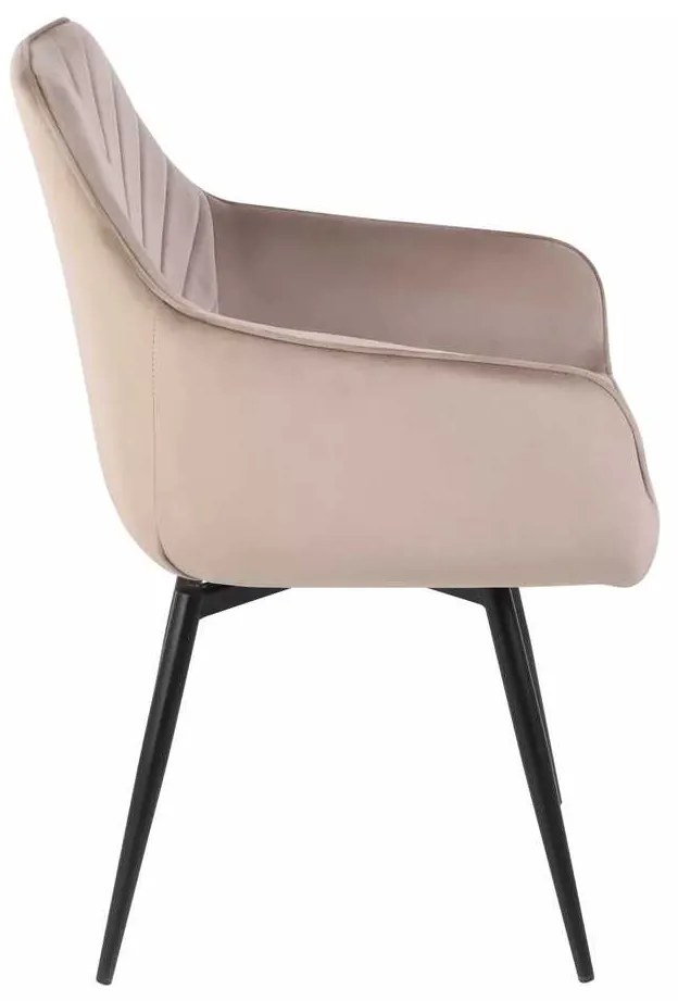 Montale Velvet étkezőszék, bézs