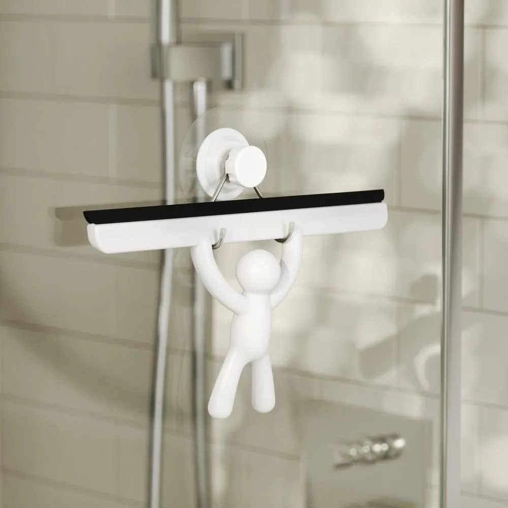 Fehér vízlehúzó tartóval 26 cm Buddy – Umbra