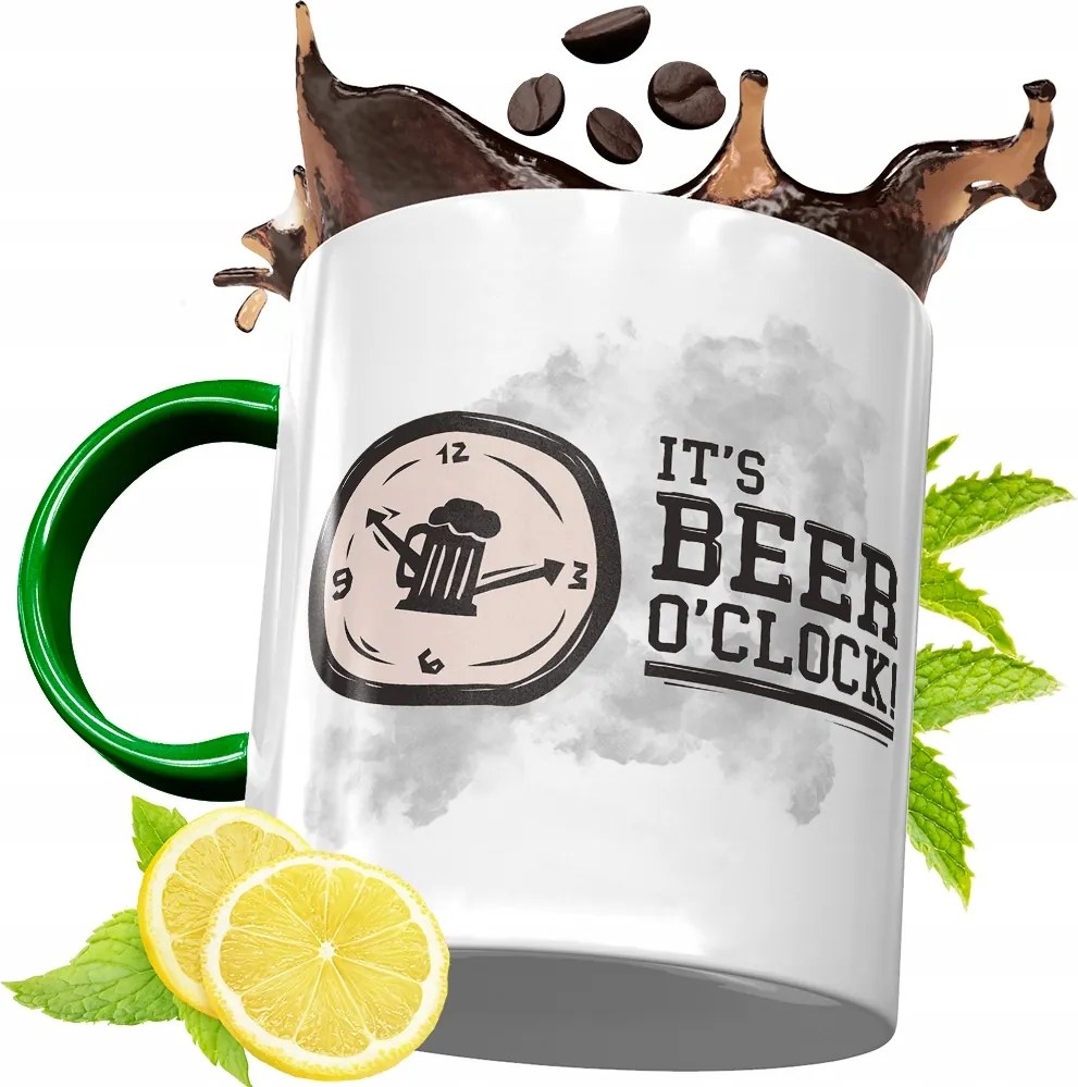 Zöld Bögre Alkoholistáknak Születésnapra Ajándék fényképes nyomtatással