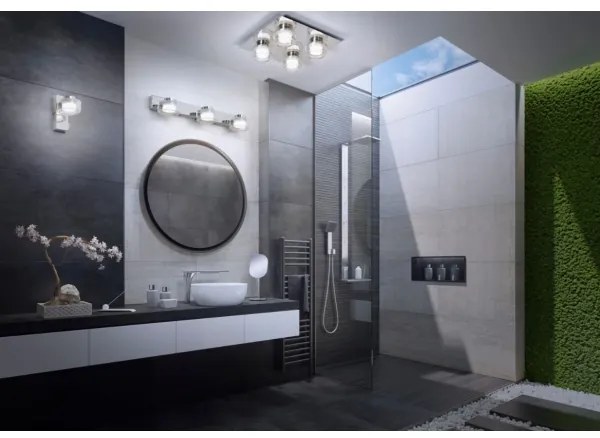 Ledvance - LED Fürdőszobai fali lámpa ORBIS FLAME LED/5,5W/230V IP44 króm