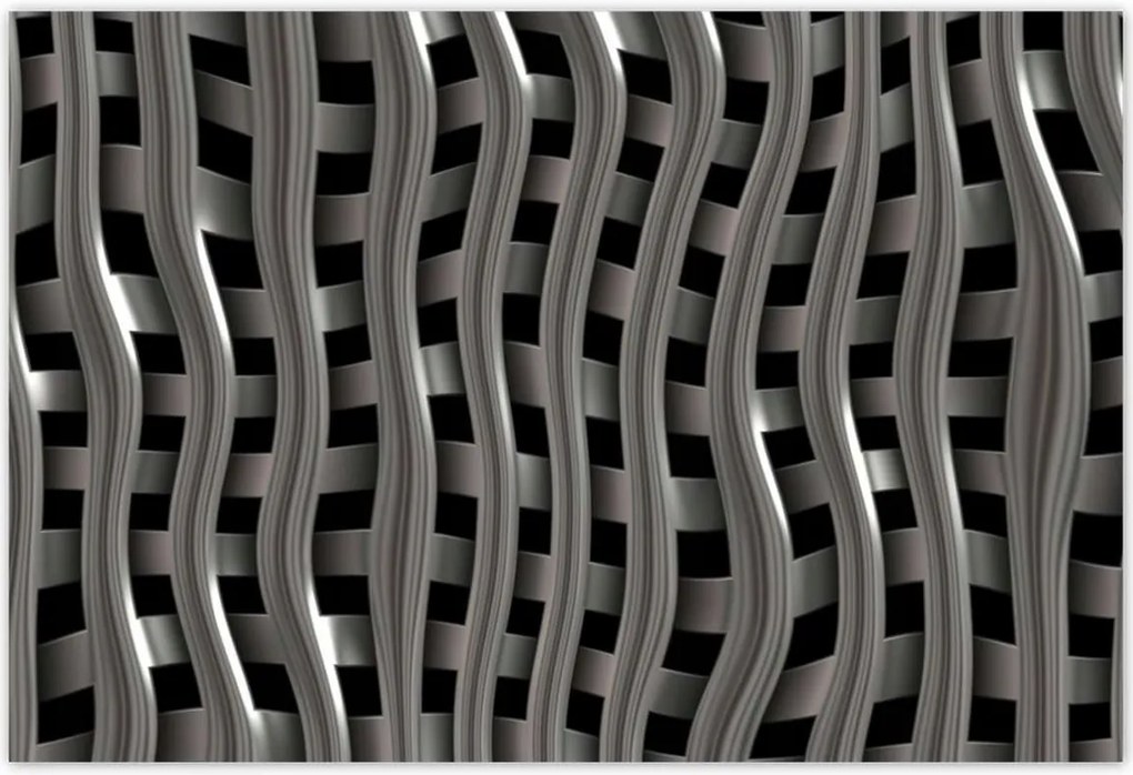 Poszterek 200x135 Ezüst hullámok