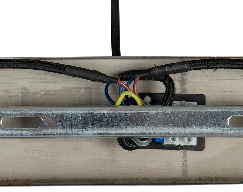 Art Deco függőlámpa sárgarézzel és zöld üveggel 3-lámpás - Pallon