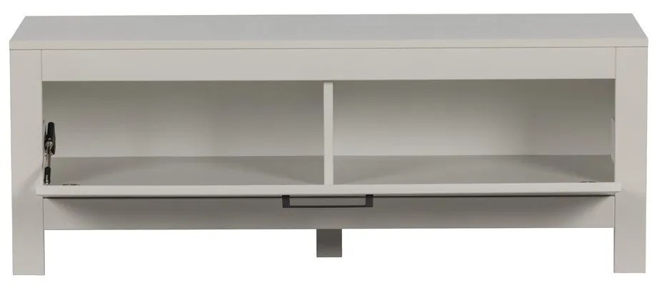 Világosszürke borovi fenyő TV-állvány 120x45x40 cm Bonk – WOOOD