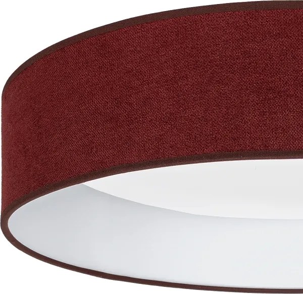 BRILAGI - LED mennyezeti lámpa VELVET SIMPLE LED/24W/230V 3000K Ø 45 cm bordó