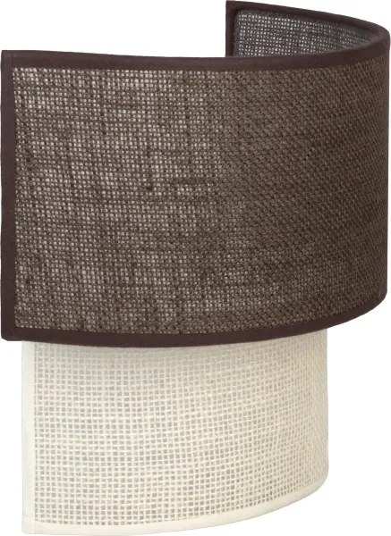 Brilagi - BOHO ECO LED fali lámpa 1xE27/10W/230V barna/krémszínű