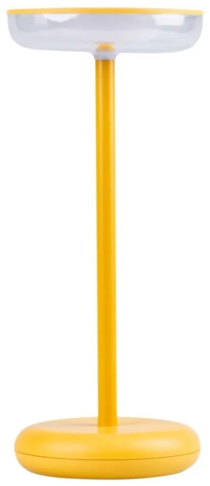 Kanlux 37314 - LED Dimmelhető újratölthető lámpa FLUXY LED/1,7W/1800 mAh IP44 sárga