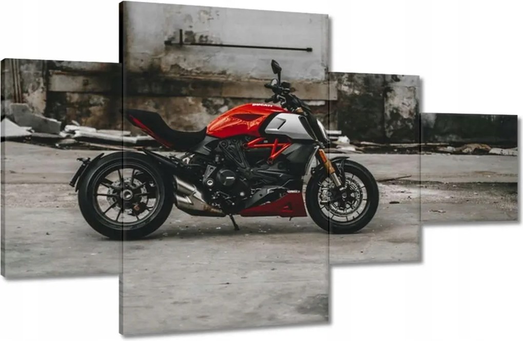 Képek 130x80 Piros Ducati Motorkerékpár