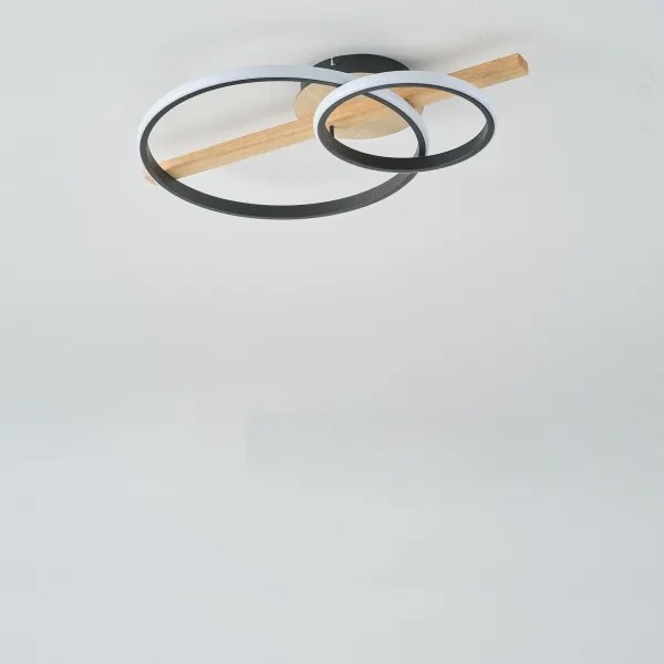 Zuma Line MX3913-2-3BWLT - ALMERIA LED mennyezeti lámpa 17W 230V