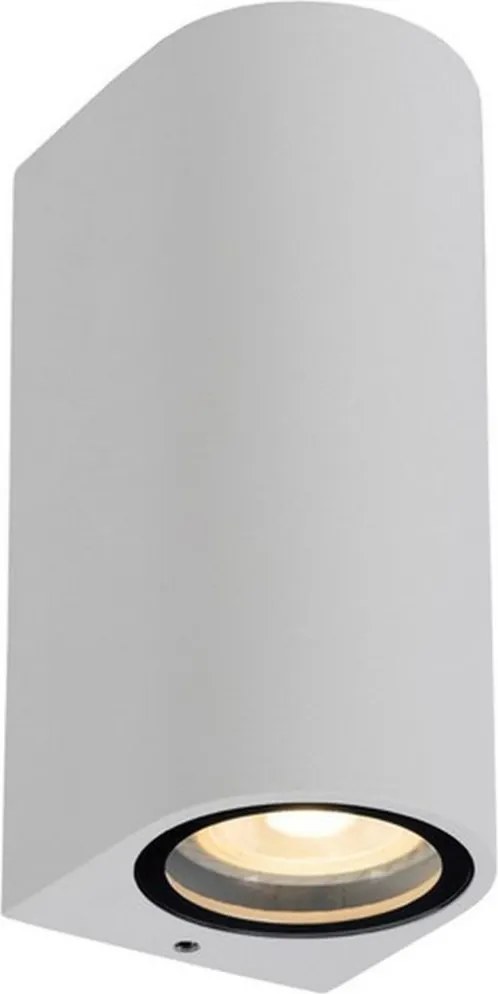 LUCIDE 69801-02-31 ZARO Modern Kültéri Fali Lámpa Fehér GU10 IP44