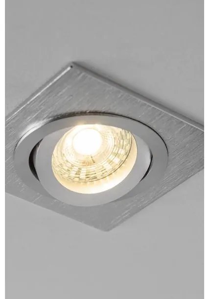 Lámpa Mennyezeti lámpatest MORENA, IP20, négyzet, ezüst