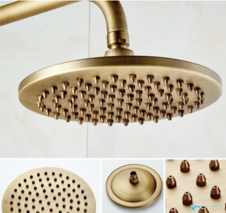Zuhanypanel EYN ATS1206 termosztáttal, falon kívüli kivitelben, többféle színváltozatban