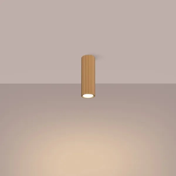 Sollux SL.1550 - Spotlámpa KARBON 1xGU10/10W/230V 20 cm arany