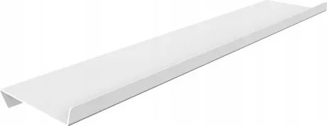 Zuhanypolc fehér 50 cm rozsdamentes acél