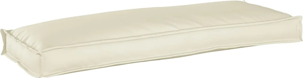 vidaXL Párna Krém 110 x 40 x 8 cm Oxford Szövet
