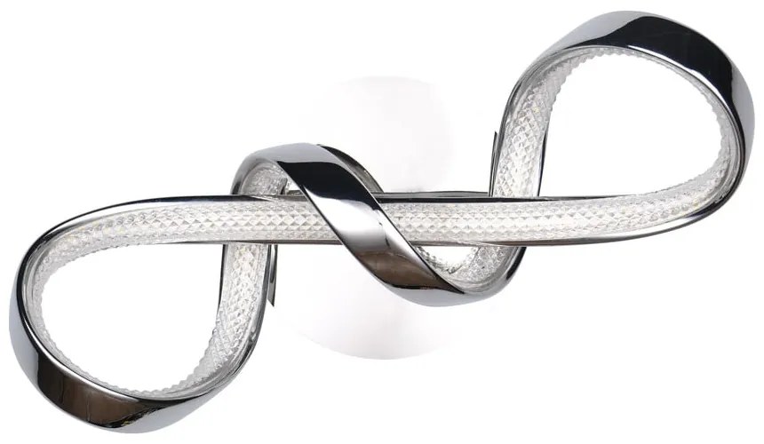 Ezüstszínű LED fali lámpa Padua – Trio