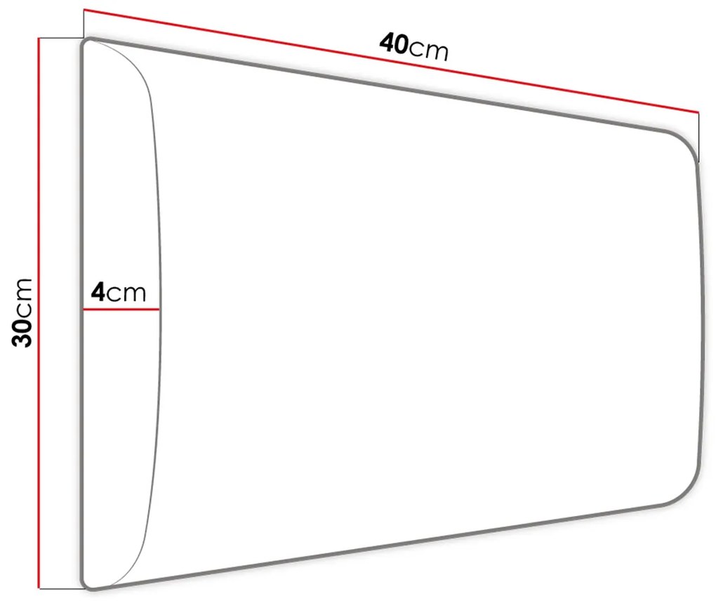 Előszoba bútor  Kendora 80 (12 db. Pazara 40x30-as kárpitozott fali panelekkel) (öko-bőr soft 011 + fehér). 1054002