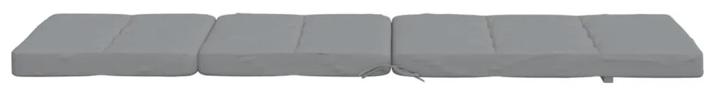 2 db szürke oxford szövet nyugágypárna