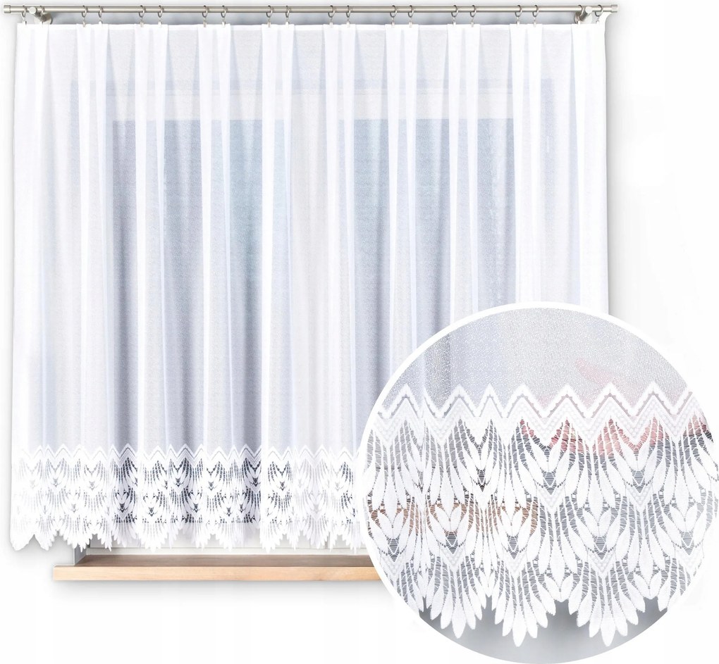 Függöny Készen Áll A Konyha Nappalijára 300x160 Finom Függöny Felicia