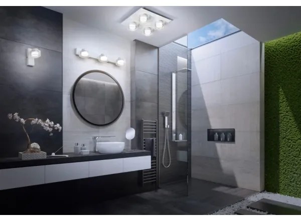 Ledvance -LED Fürdőszobai fali lámpa ORBIS FLAME 3xLED/5,5W/230V IP44 fehér