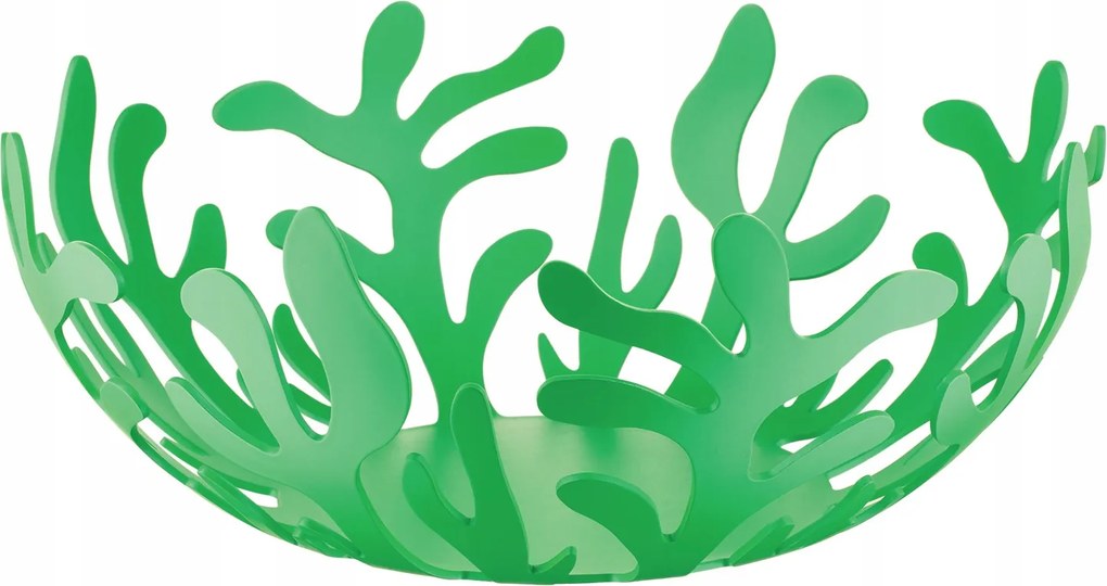 Alessi Mediterraneo Gyümölcskosár 25 cm Zöld