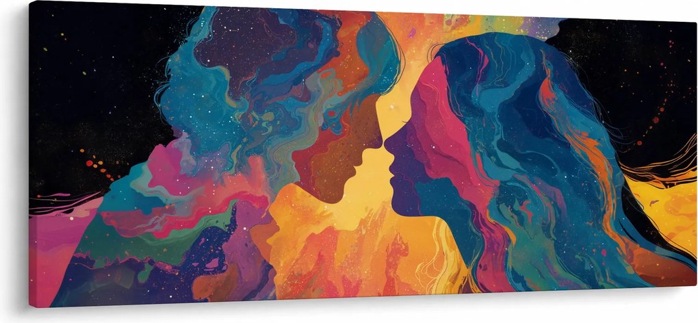 Kép - Kozmikus szerelem (120x50 cm)