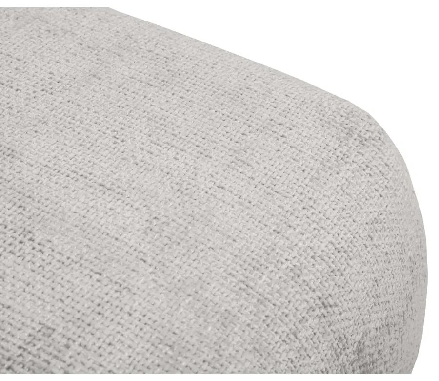 Világosszürke puff Matera – Cosmopolitan Design