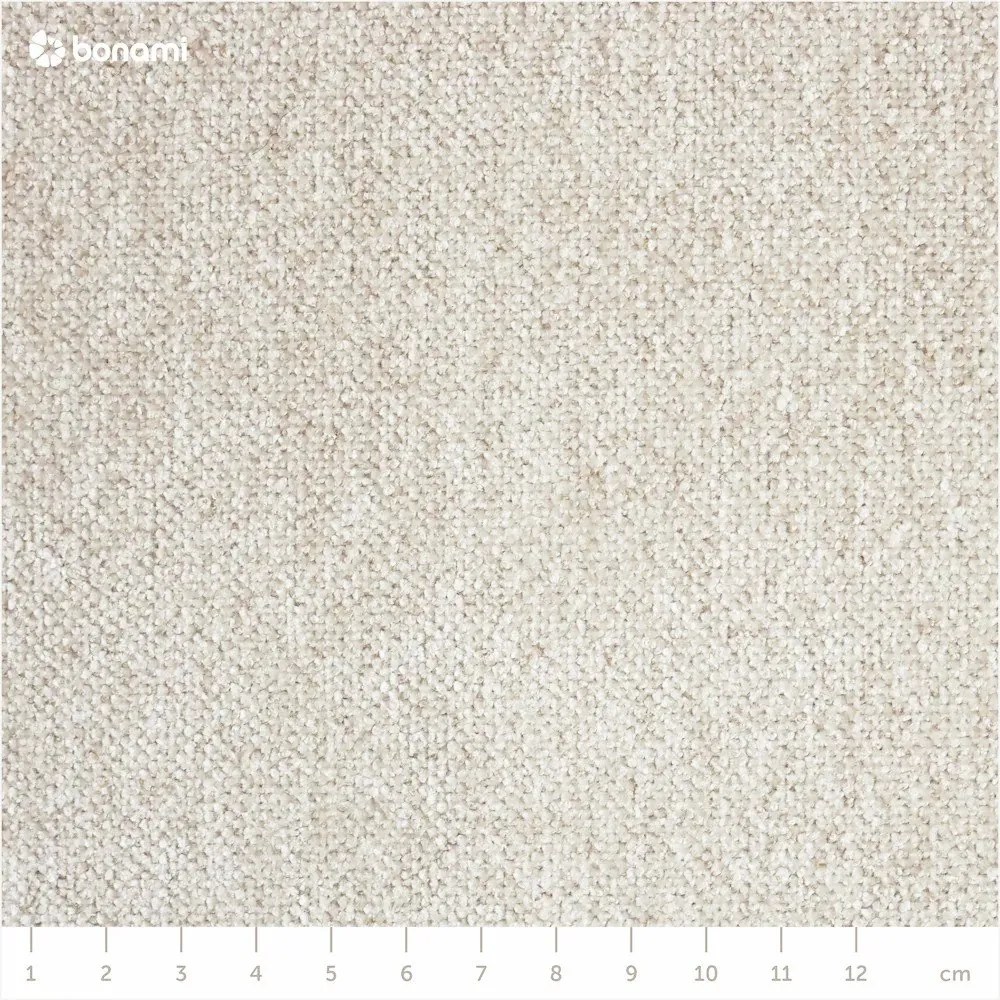 Bézs kárpitozott ágyneműtartós franciaágy ágyráccsal 180x200 cm Thessa Pillow – Bonami Selection