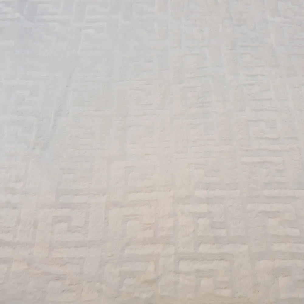 Árkád Fehér Takaró Pléd Plüssös