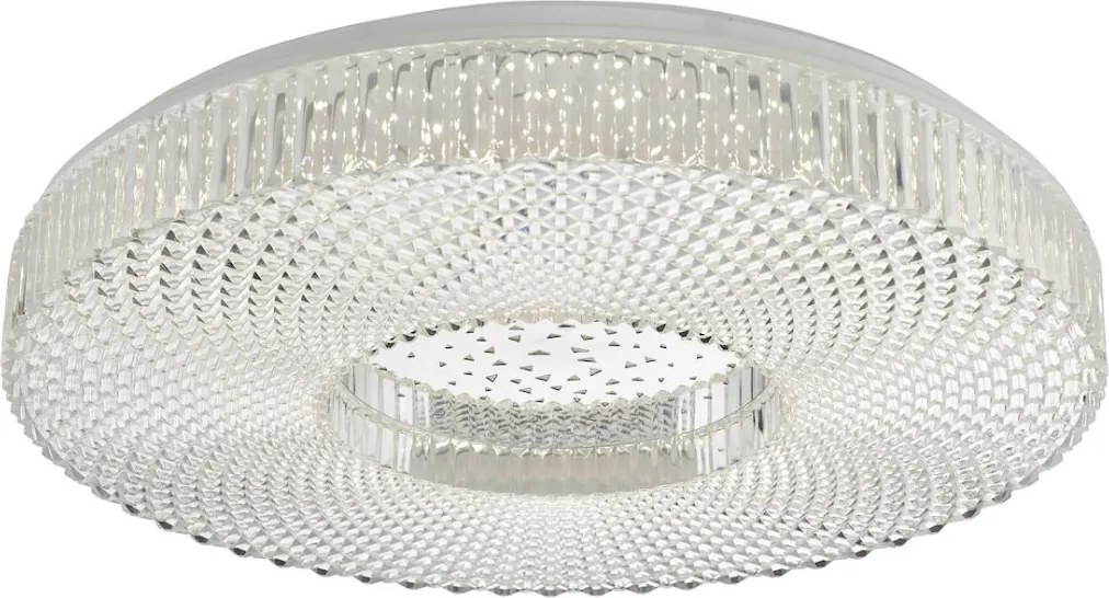 DAR LIGHTING CIM4808 CIMONA Kerek Mennyezeti Lámpa Átlátszó LED IP20