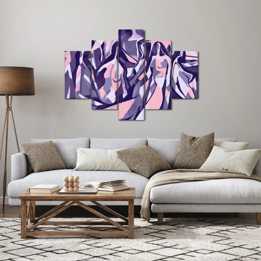 Kép - absztrakt nők (150x105 cm)