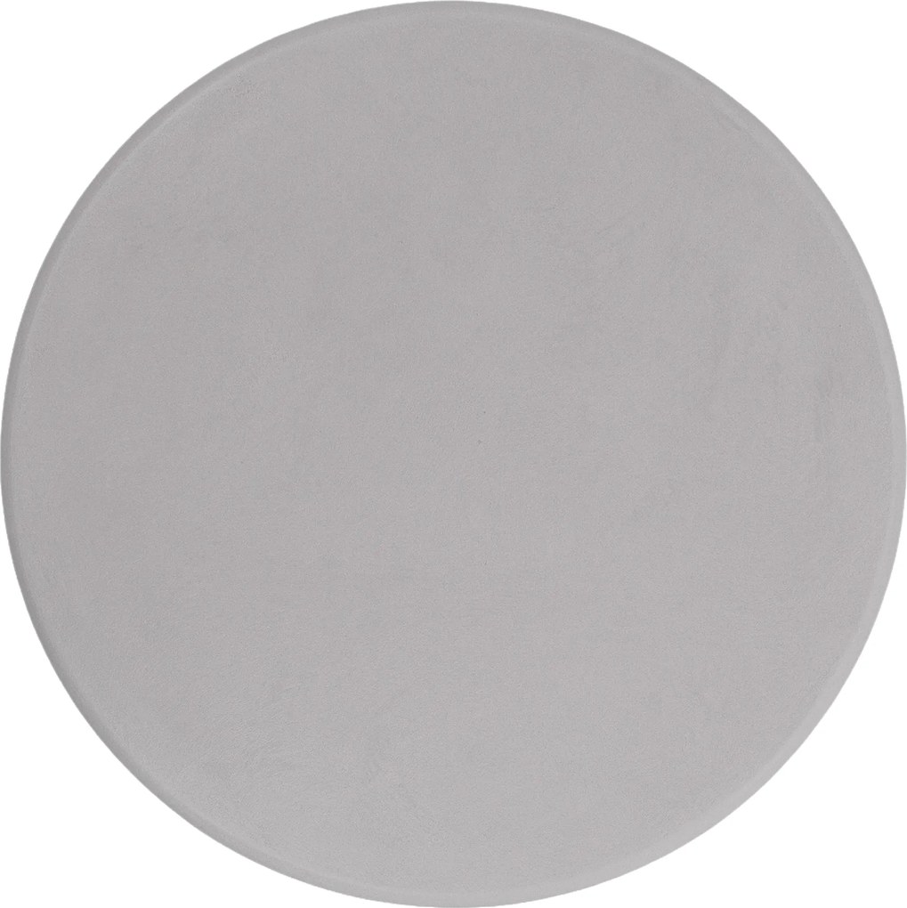 Clav kerek dohányzóasztal 60 cm - világosszürke