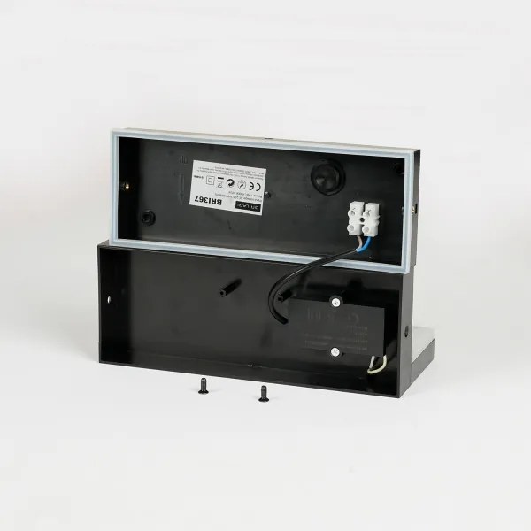 Brilagi-LED kültéri fali lámpatest érzékelővel TESSI LED/10W/230V fekete IP54