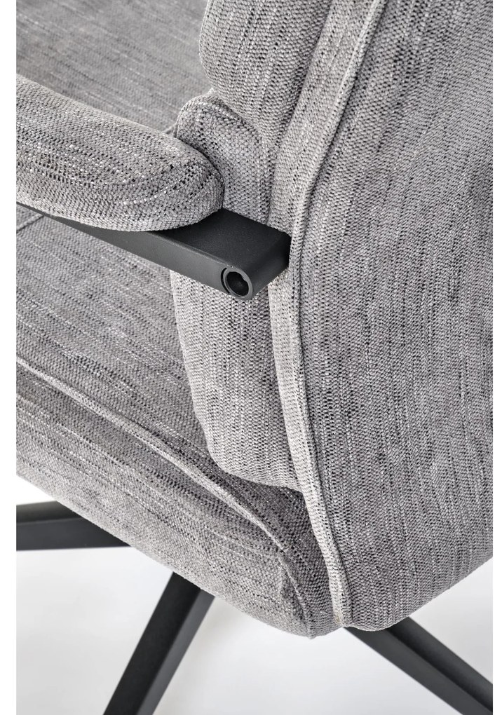 Irodai fotel Adrianna (szürke) . 1092606