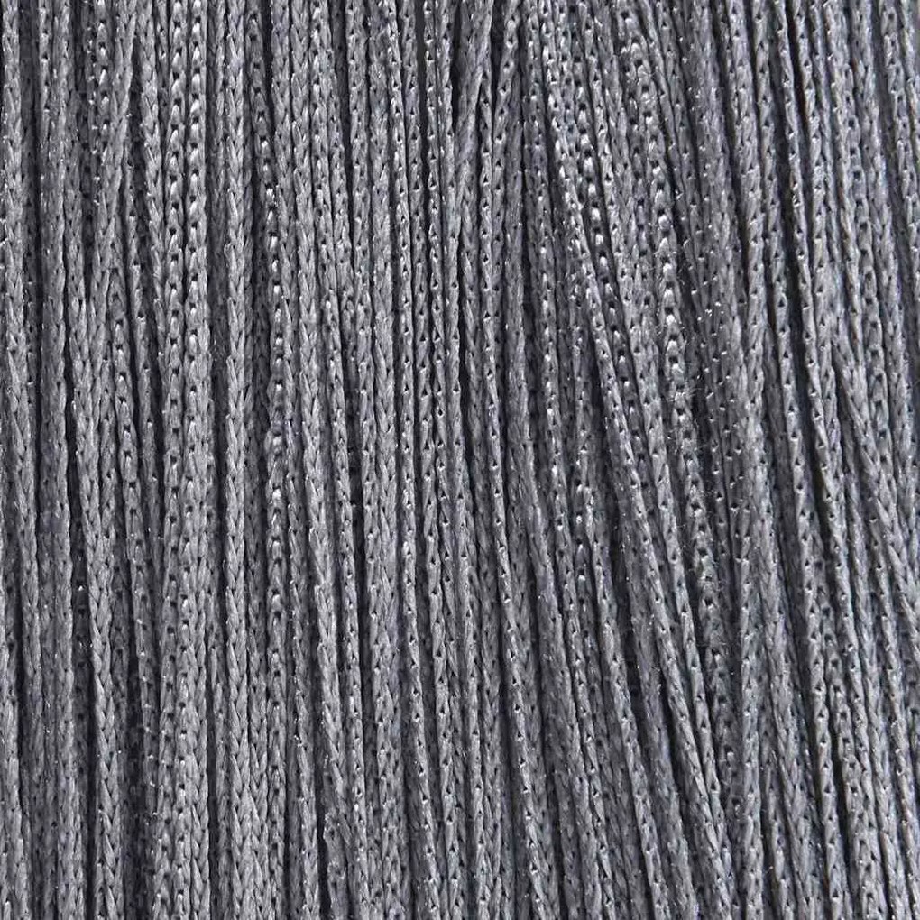 2 db antracit zsinórfüggöny 100 x 250 cm