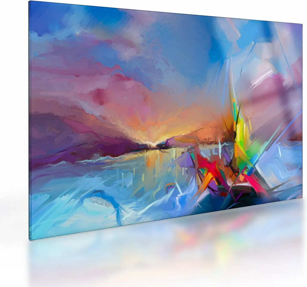 Kép - Naplemente (üvegen) (70x50 cm)