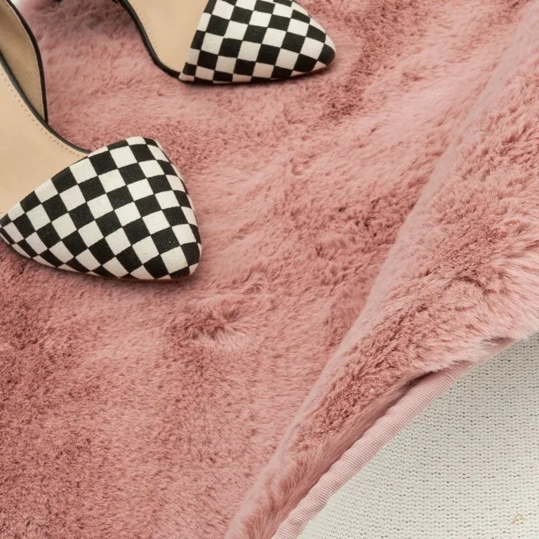 Bellarossa Rabbit Puha Szőnyeg 080X150 cm Rózsaszín