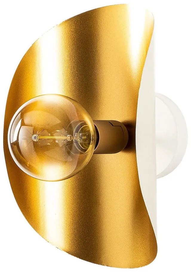Fehér-aranyszínű fali lámpa Sivani – Opviq lights