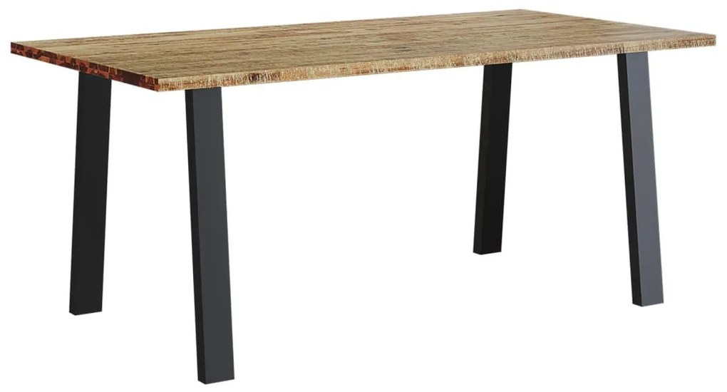 tömör akácfa kerti étkezőasztal 150 x 90 x 75 cm