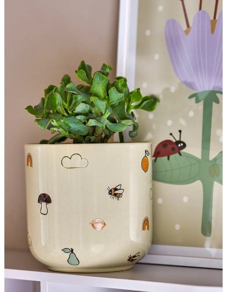 Agyagkerámia virágcserép ø 16 cm Agnes – Bloomingville Mini
