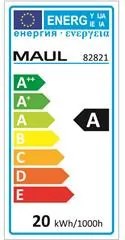 Asztali lámpa, LED, MAUL Office, fekete (VLM8215095)