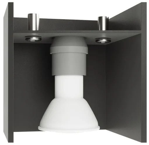 Fali lámpa LOBO 2xG9/40W/230V fekete