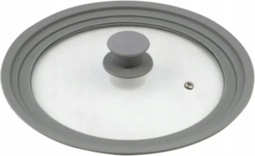 Smukee Univerzális 3 az 1-ben fedő 26-30 cm átmérőjű edényekhez, szürke