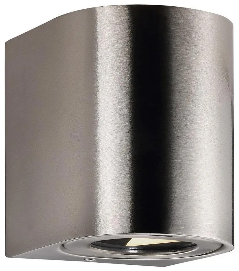 Nordlux - LED kültéri fali lámpa CANTO 2xLED/6W/230V IP44 rozsdamentes acél